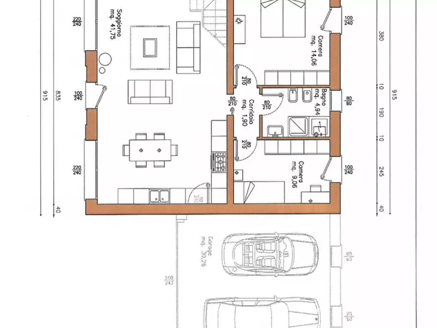 Immagine 3 di Casa indipendente in vendita  a Nervesa Della Battaglia