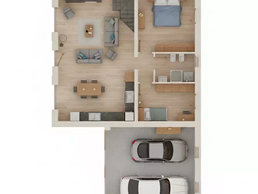Immagine 3 di Casa indipendente in vendita  a Nervesa Della Battaglia