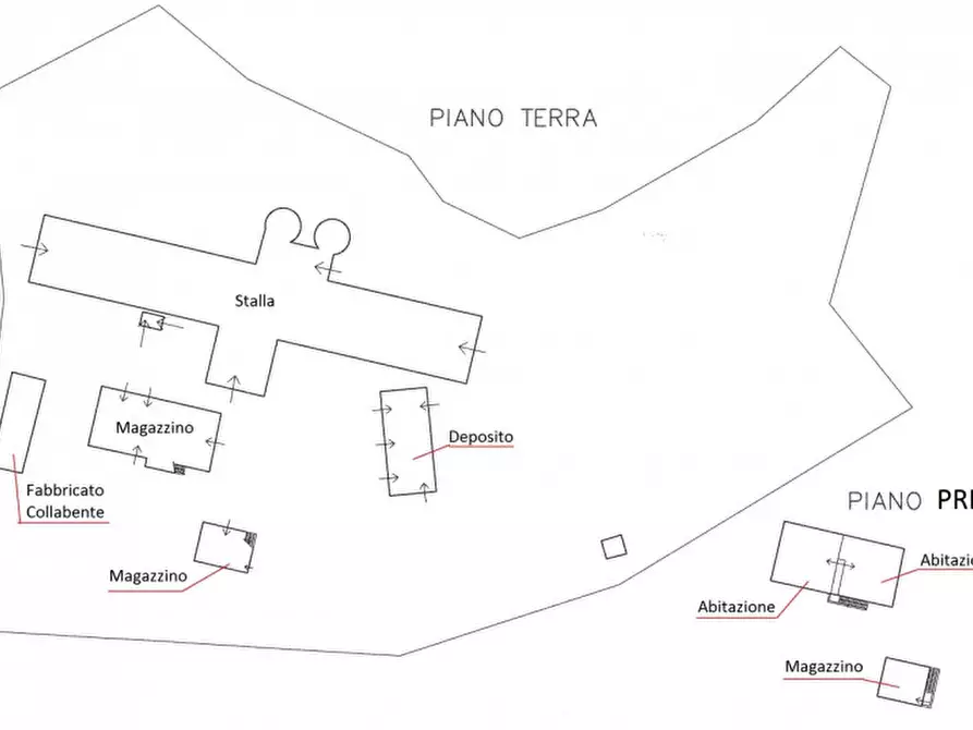 Immagine 10 di Rustico / casale in vendita  in via dei manufatti a Rapolano Terme