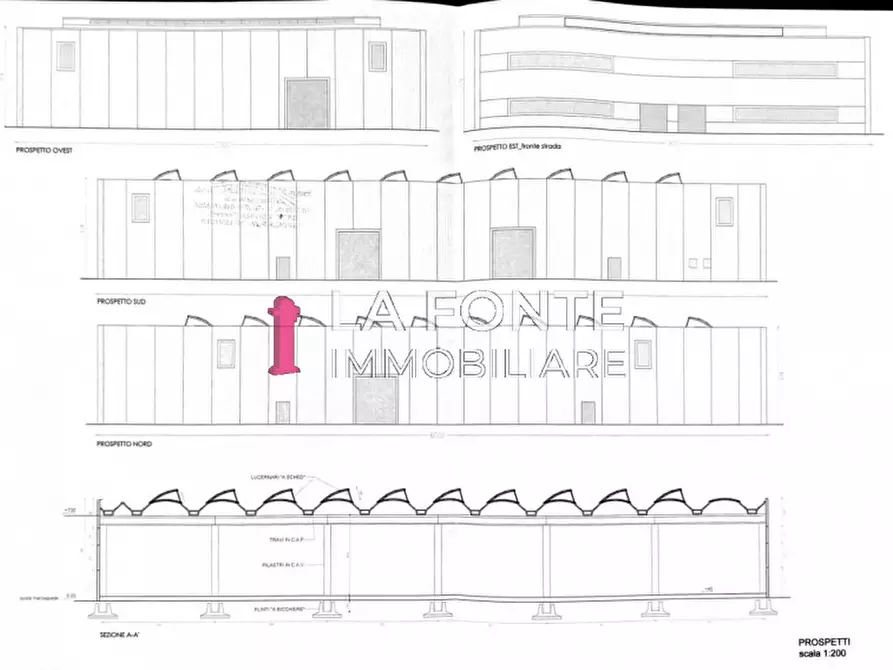 Immagine 2 di Capannone industriale in vendita  a Pianiga