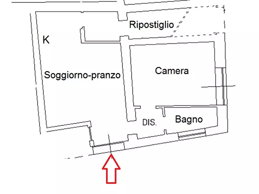 Immagine 17 di Appartamento in vendita  in via camillo benso di cavour a Torrita Di Siena
