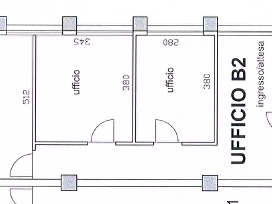 Immagine 8 di Ufficio in affitto  in via castellana 39 a Treviso