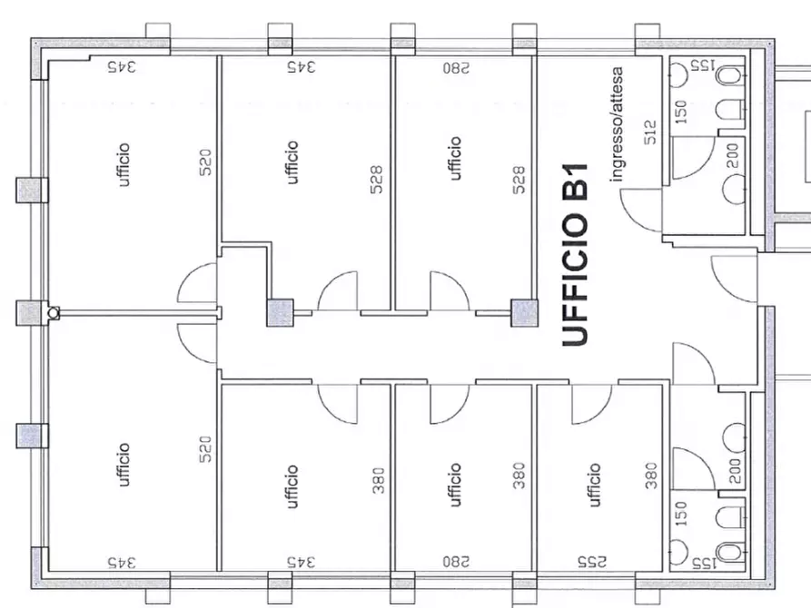 Immagine 16 di Ufficio in affitto  in via castellana 39 a Treviso