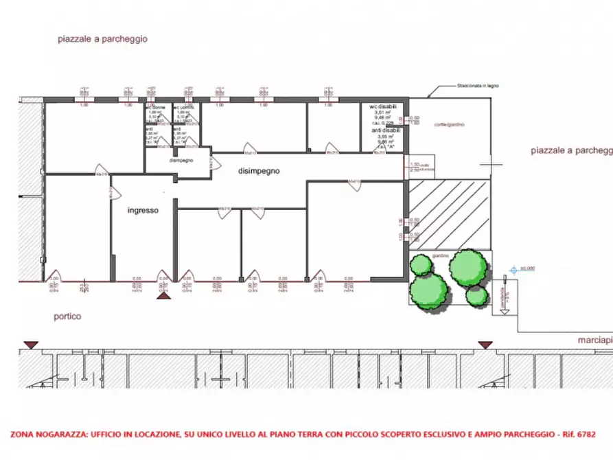 Immagine 27 di Ufficio in affitto  in Viale Sant'Agostino a Vicenza