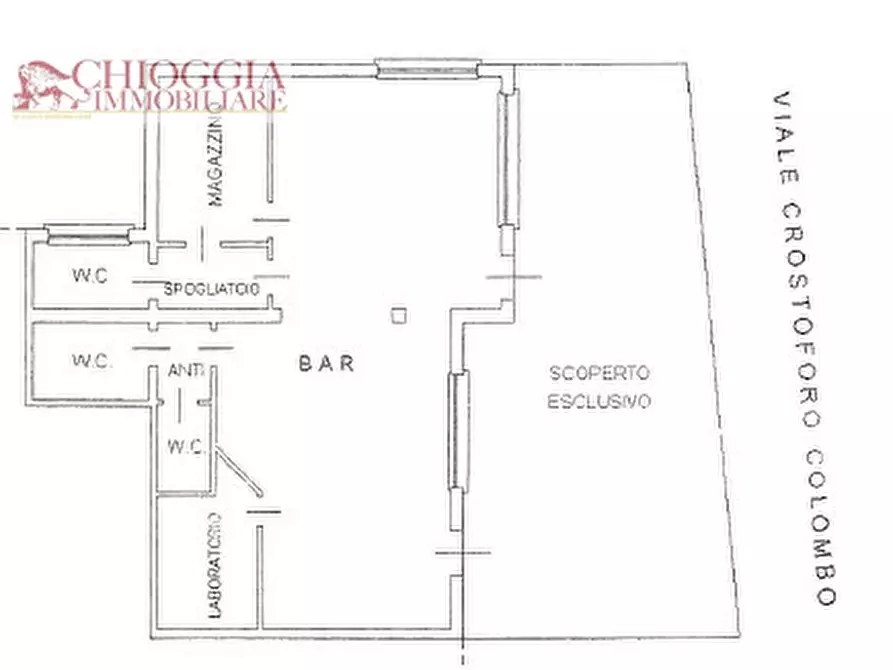 Immagine 12 di Negozio in vendita  in Via Marco Polo 69 a Chioggia