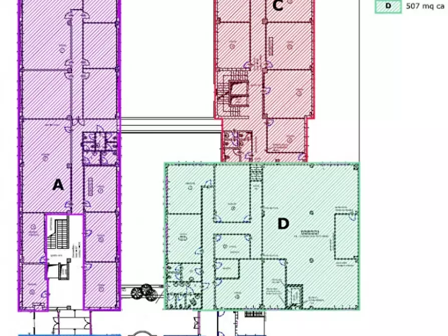 Immagine 16 di Palazzo in affitto  in VIA GROSIO a Milano