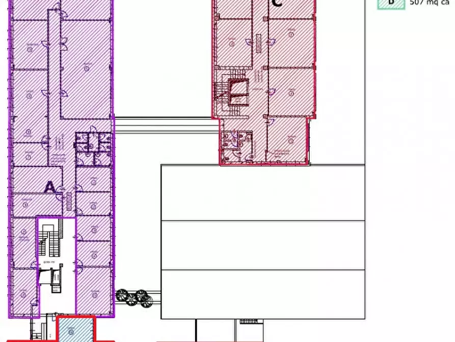 Immagine 15 di Palazzo in affitto  in VIA GROSIO a Milano