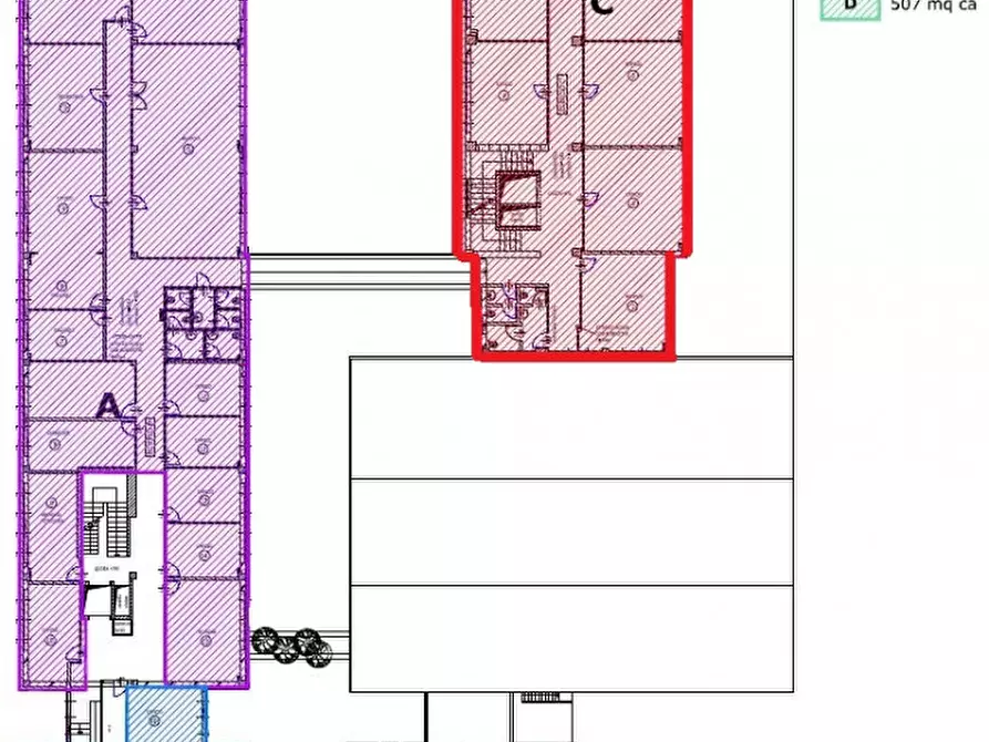 Immagine 15 di Ufficio in affitto  in VIA GROSIO a Milano