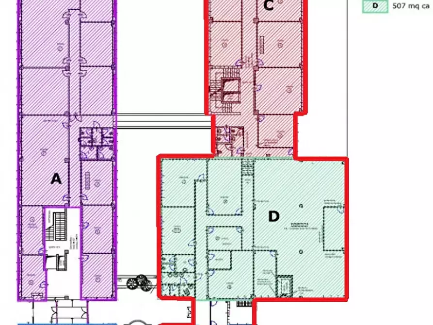 Immagine 17 di Ufficio in affitto  in VIA GROSIO a Milano