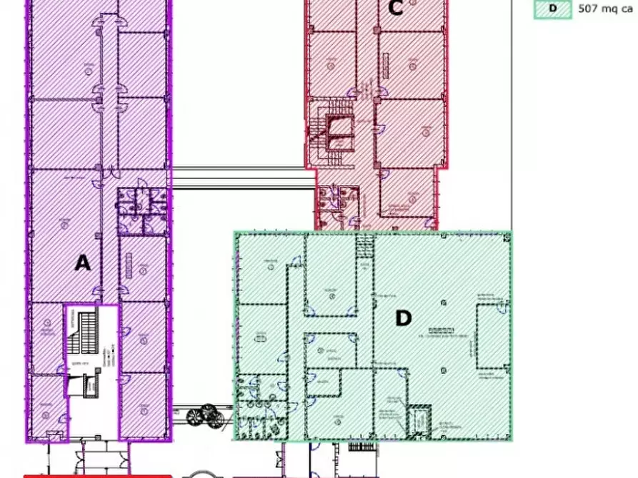 Immagine 16 di Ufficio in affitto  in VIA GROSIO a Milano