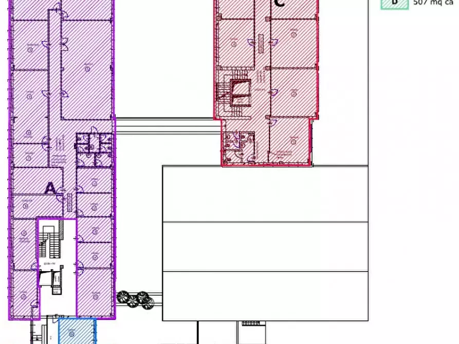 Immagine 15 di Ufficio in affitto  in VIA GROSIO a Milano