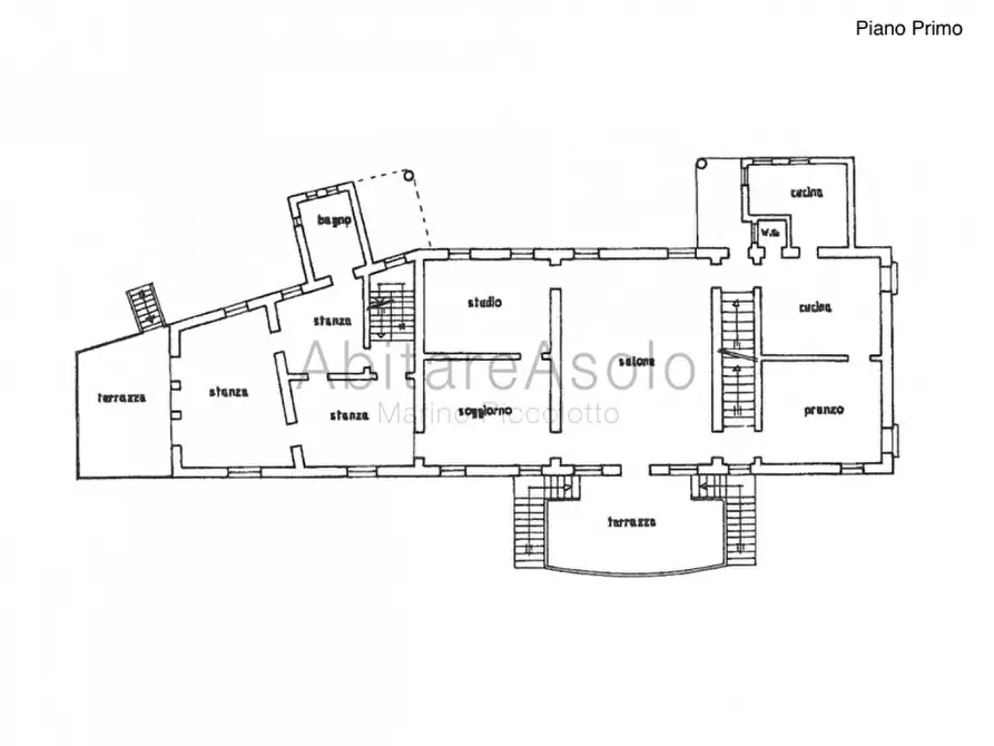 Immagine 36 di Villa in vendita  in Via Foresto Vecchio a Asolo
