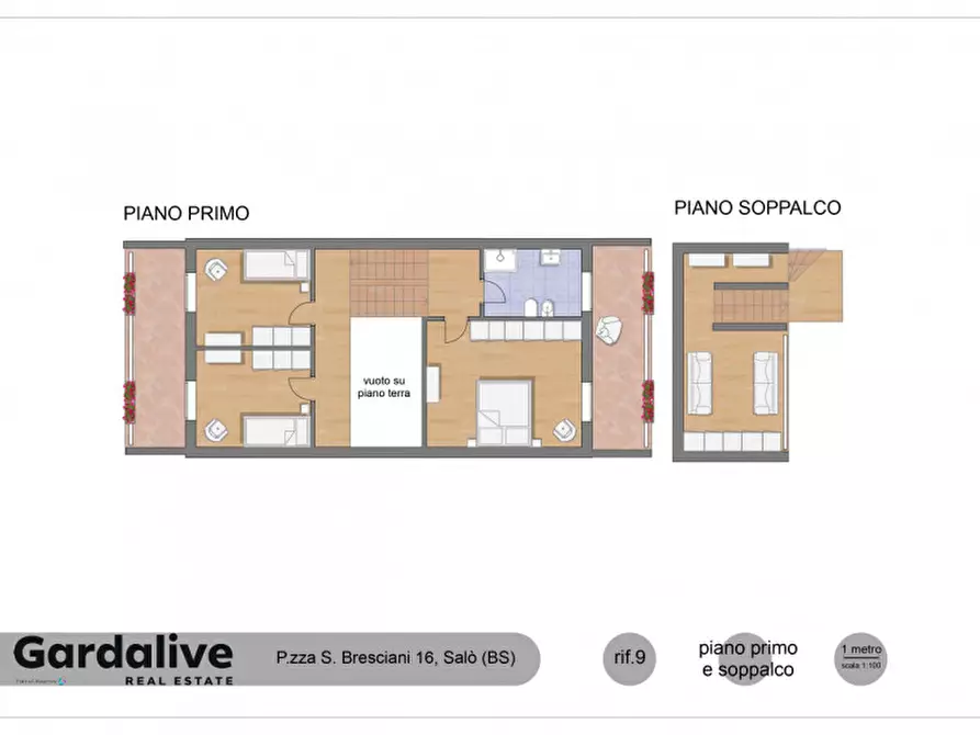 Immagine 48 di Villetta a schiera in vendita  in Via Valene 29/B a Salò