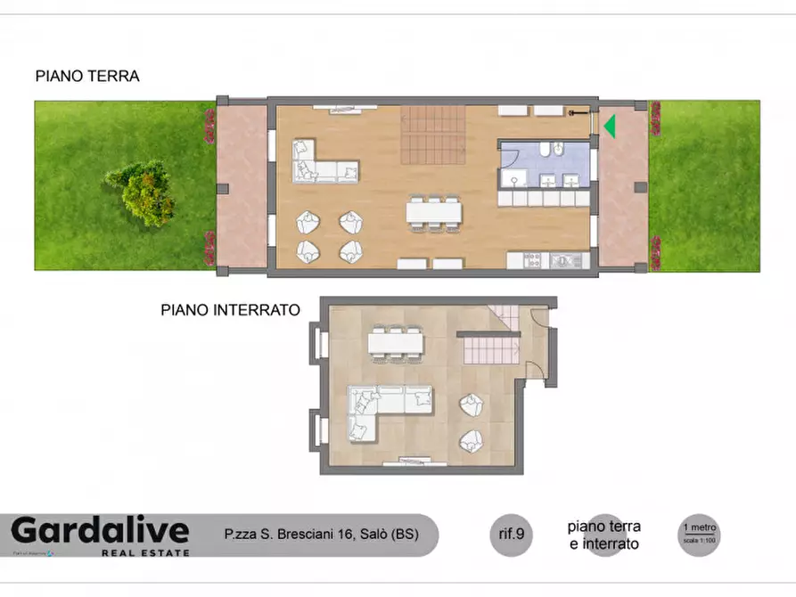 Immagine 49 di Villetta a schiera in vendita  in Via Valene 29/B a Salò