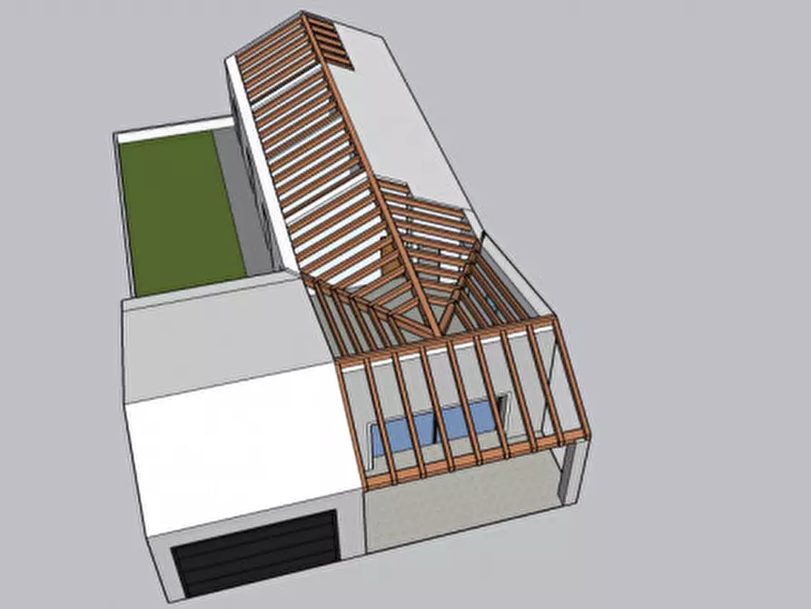 Immagine 39 di Villetta a schiera in vendita  in via dante alighieri a Longare