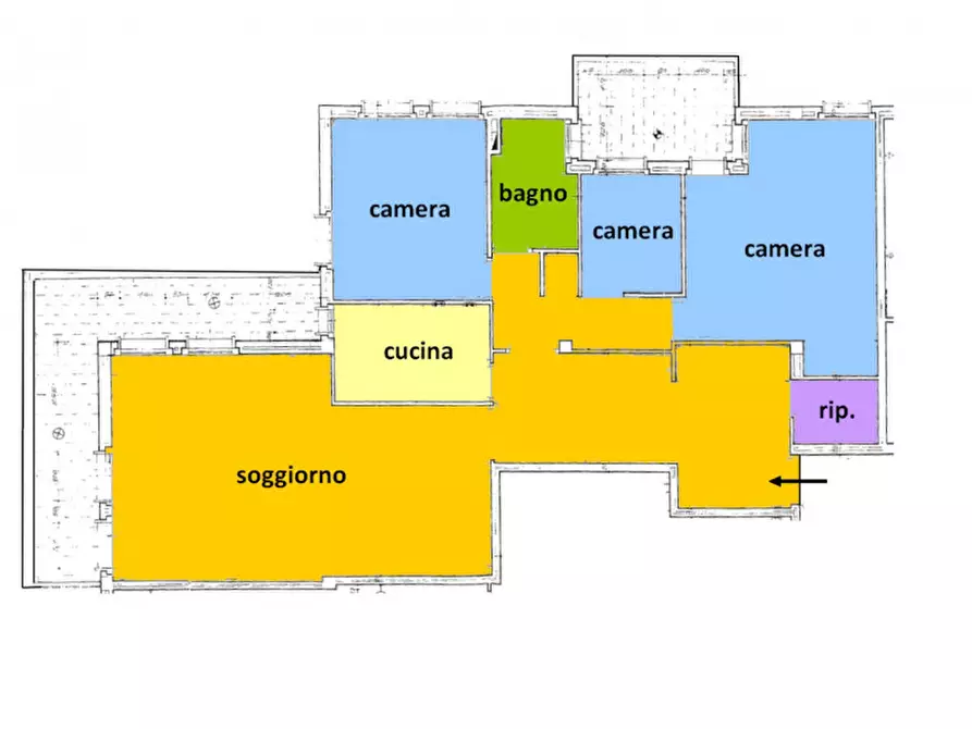 Immagine 18 di Appartamento in vendita  a Riese Pio x