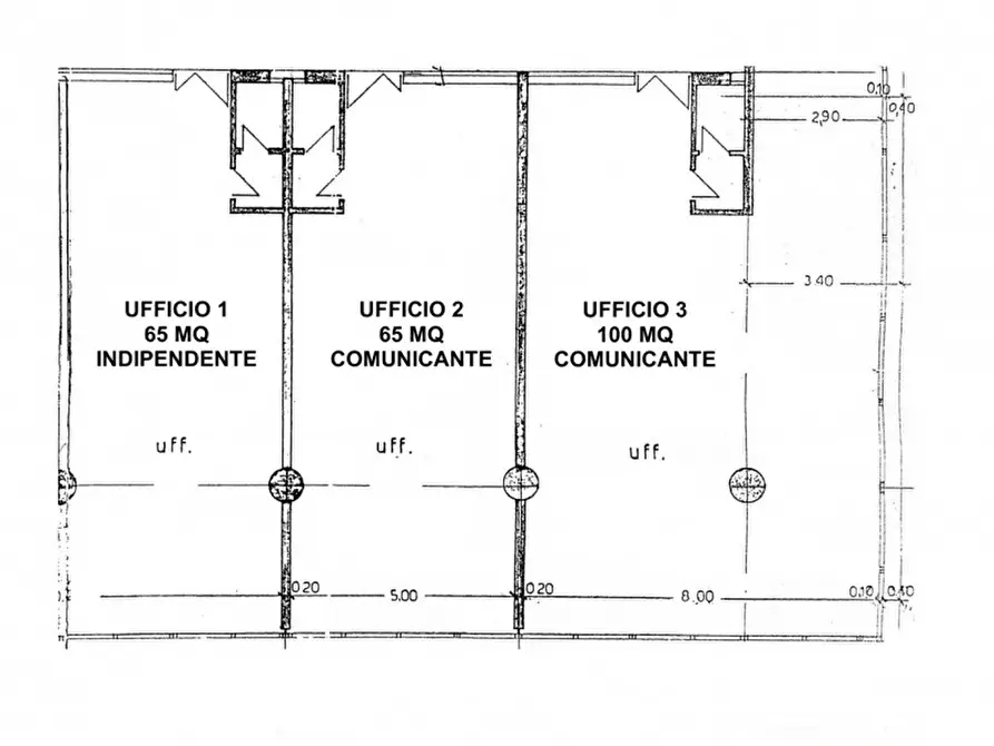 Immagine 9 di Ufficio in affitto  in VIA CAVALCAVIA a Cesena