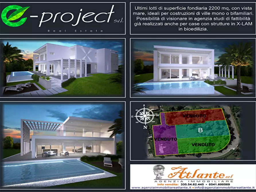 Immagine 1 di Terreno in vendita  in via Camilluccia a Misano Adriatico