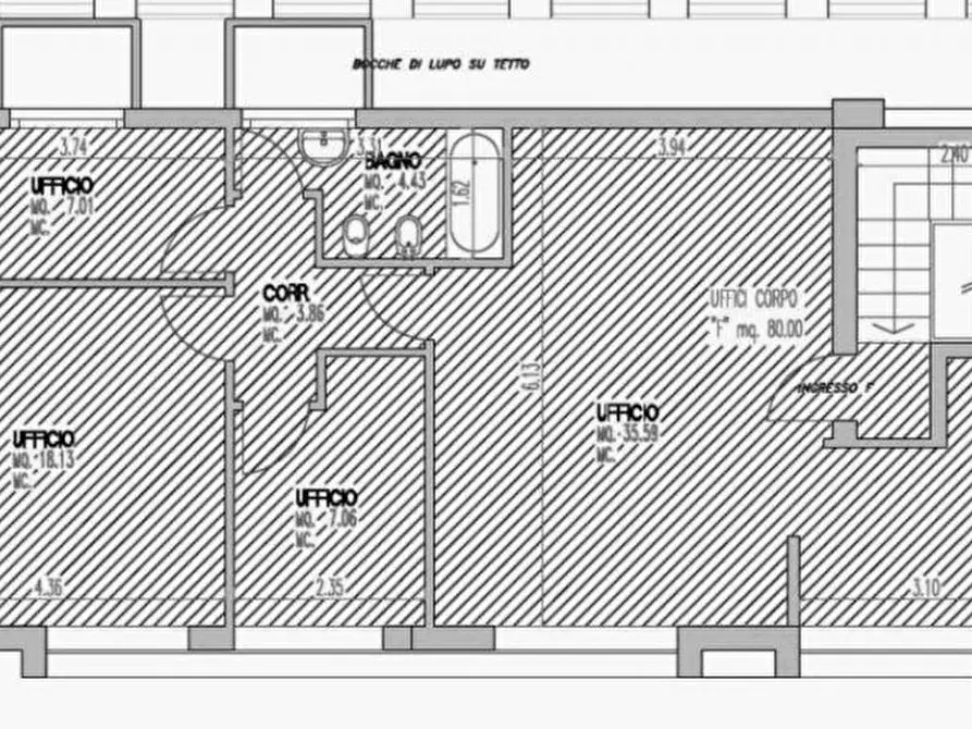 Immagine 7 di Ufficio in affitto  a Vigonza