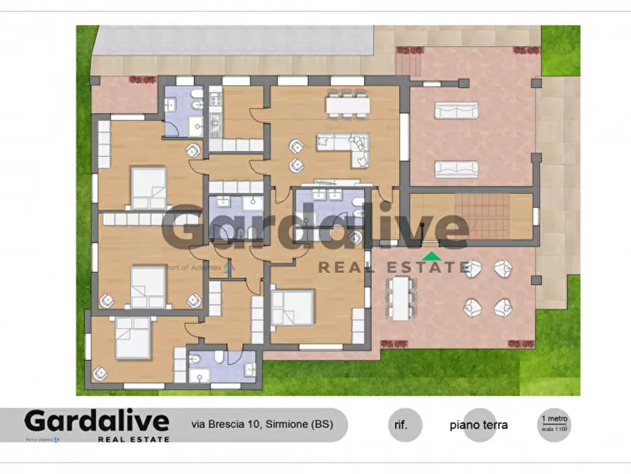 Immagine 36 di Casa bifamiliare in vendita  in Via San Remo 4 a Sirmione