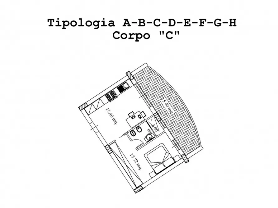 Immagine 5 di Appartamento in affitto  in Via Saracinello Croce a Reggio Di Calabria