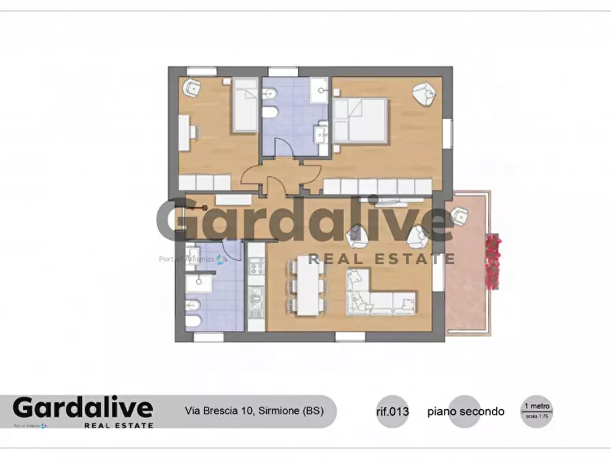 Immagine 23 di Appartamento in vendita  in Piazza Unità d'Italia 2 a Sirmione
