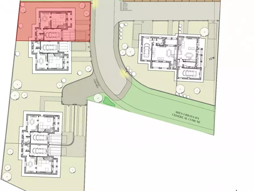 Immagine 3 di Villa in vendita  a Santarcangelo Di Romagna