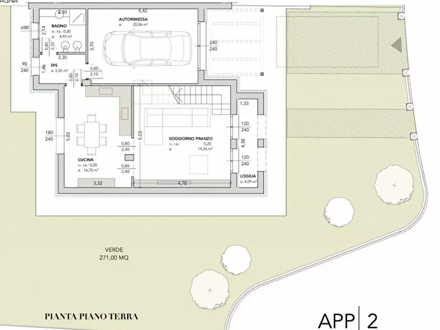 Immagine 7 di Villa in vendita  a Santarcangelo Di Romagna