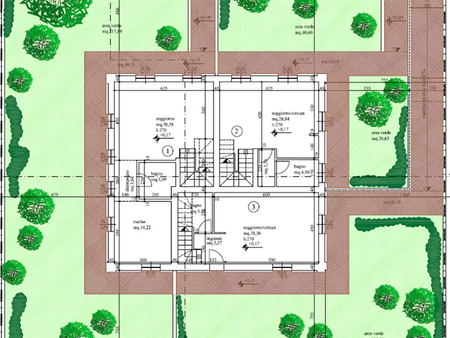 Immagine 22 di Casa trifamiliare in vendita  in Martorano a Montechiarugolo