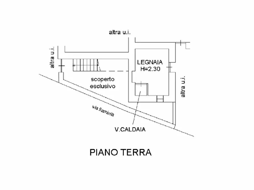 Immagine 21 di Appartamento in vendita  in via Flaminia 5 a Acqualagna