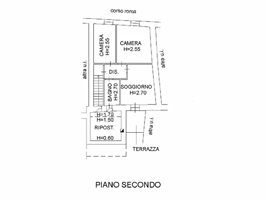 Immagine 22 di Appartamento in vendita  in via Flaminia 5 a Acqualagna