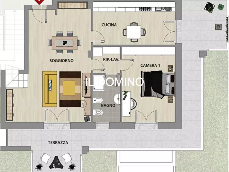 Immagine 6 di Appartamento in vendita  in Via pierobon a Padova