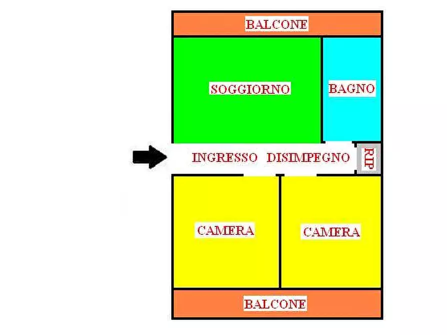 Immagine 15 di Appartamento in affitto  in Corso Europa a Alba