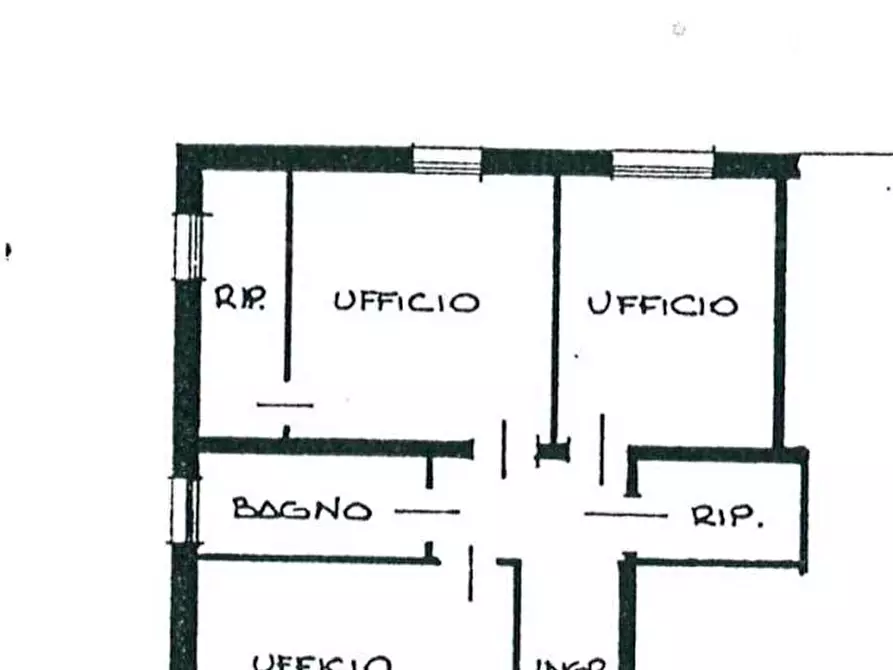 Immagine 1 di Ufficio in affitto  in via acquapendente a Padova