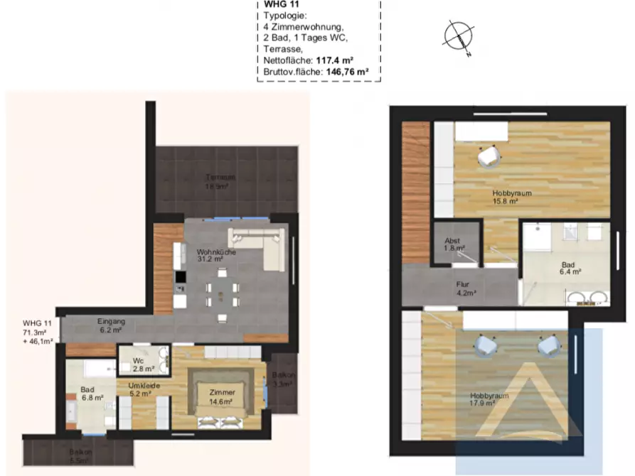 Immagine 18 di Appartamento in vendita  a Montagna .Montan.