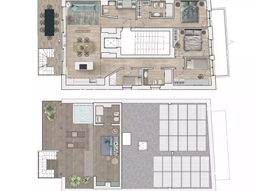 Immagine 30 di Attico in vendita  in via dante a Jesolo