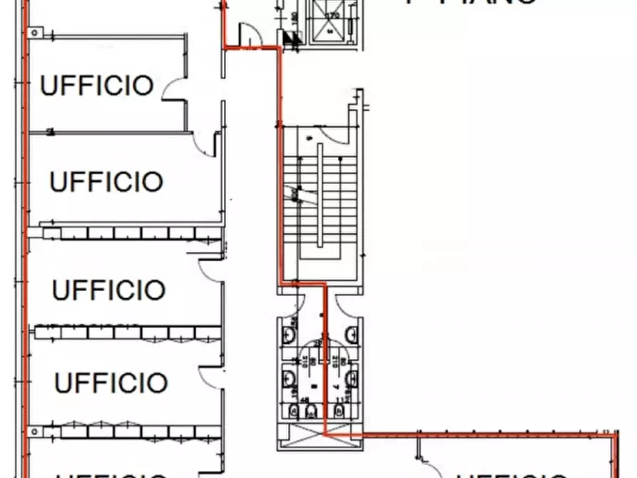 Immagine 23 di Ufficio in affitto  in VIA BURONA a Vimodrone
