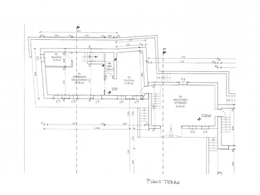 Immagine 33 di Rustico / casale in vendita  in Via principe umbero a Cinto Euganeo
