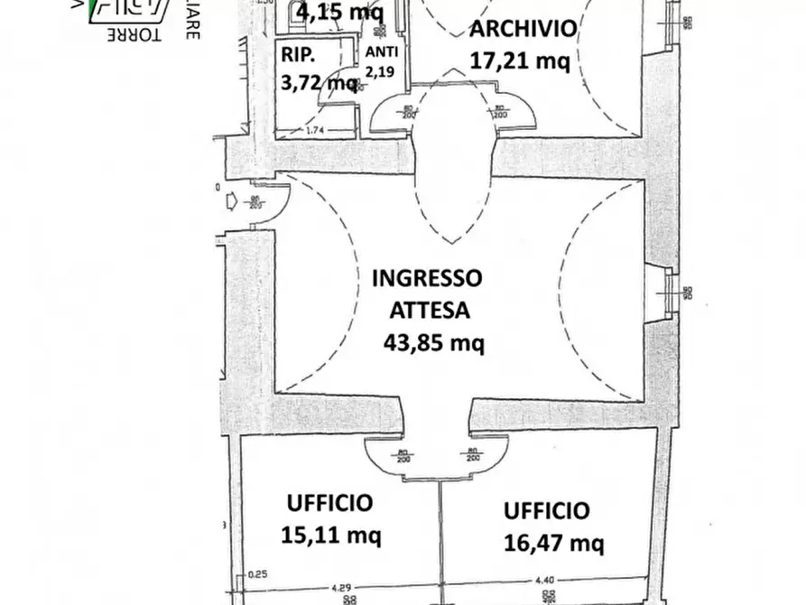 Immagine 36 di Ufficio in vendita  in Mezzolombardo, piazza Pio XII a Mezzolombardo