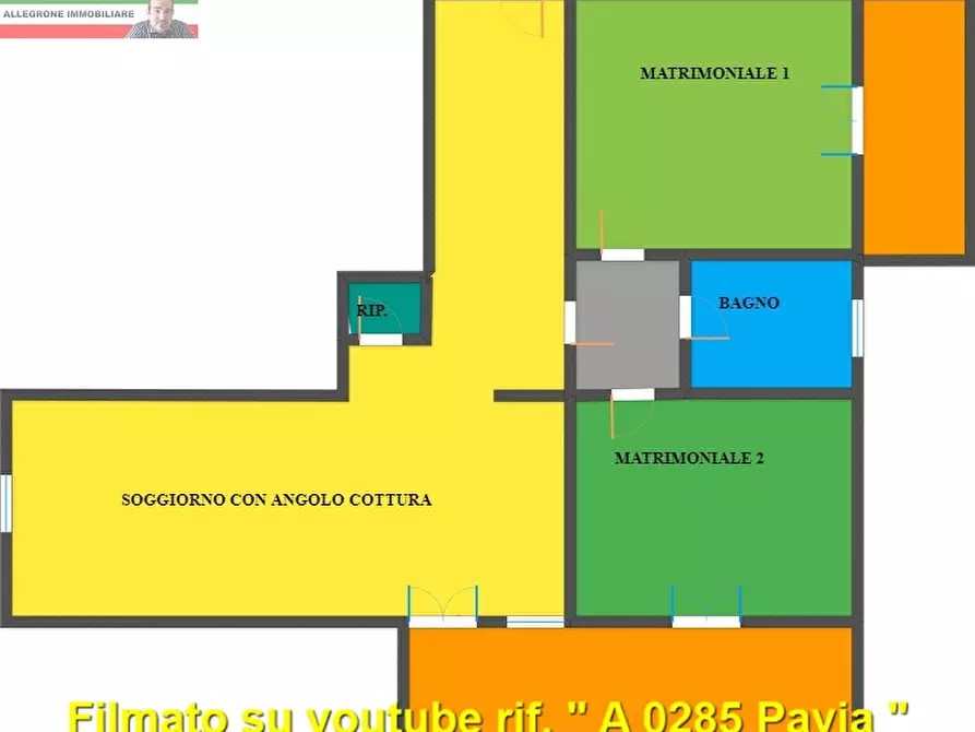 Immagine 7 di Appartamento in affitto  in via lambri a Pavia