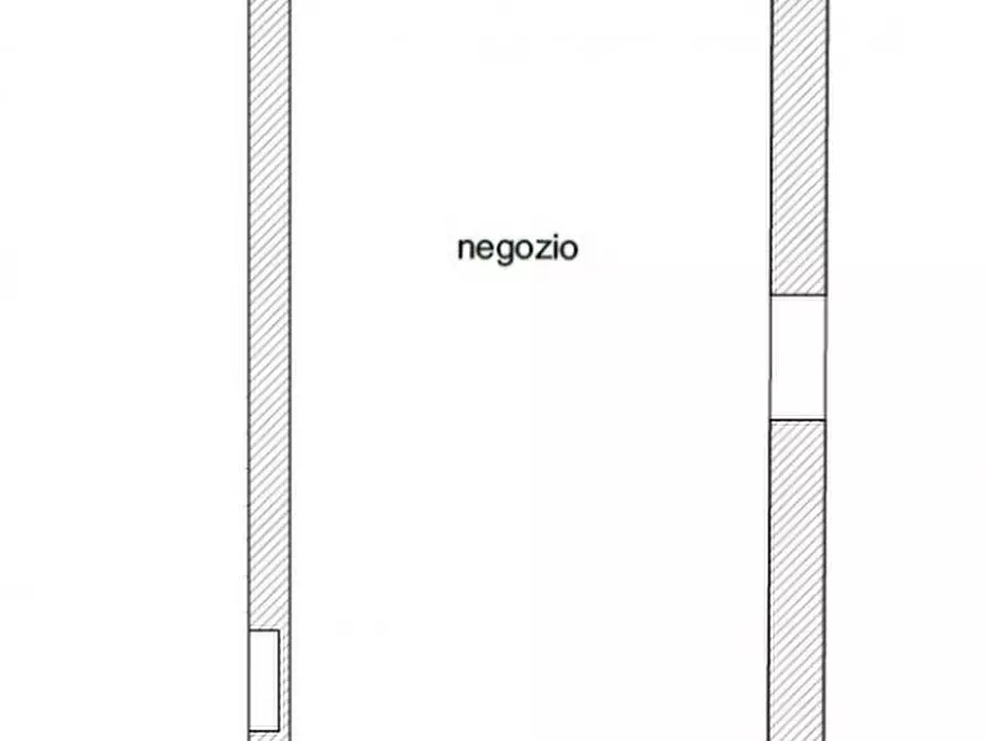 Immagine 1 di Negozio in affitto  in VIA CATTANEO a Cesena