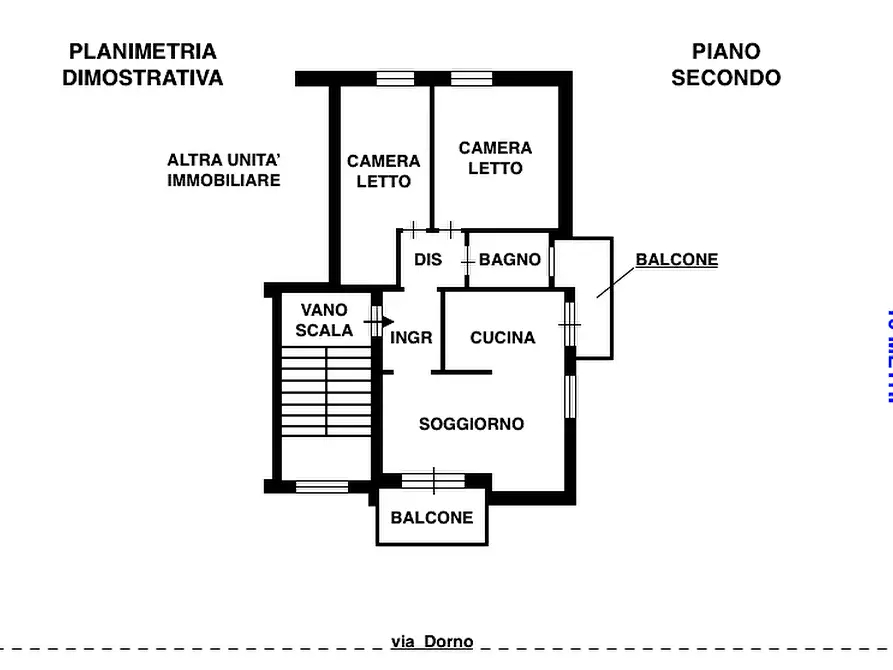 Immagine 21 di Appartamento in vendita  in via Dorno n° 14 a Garlasco