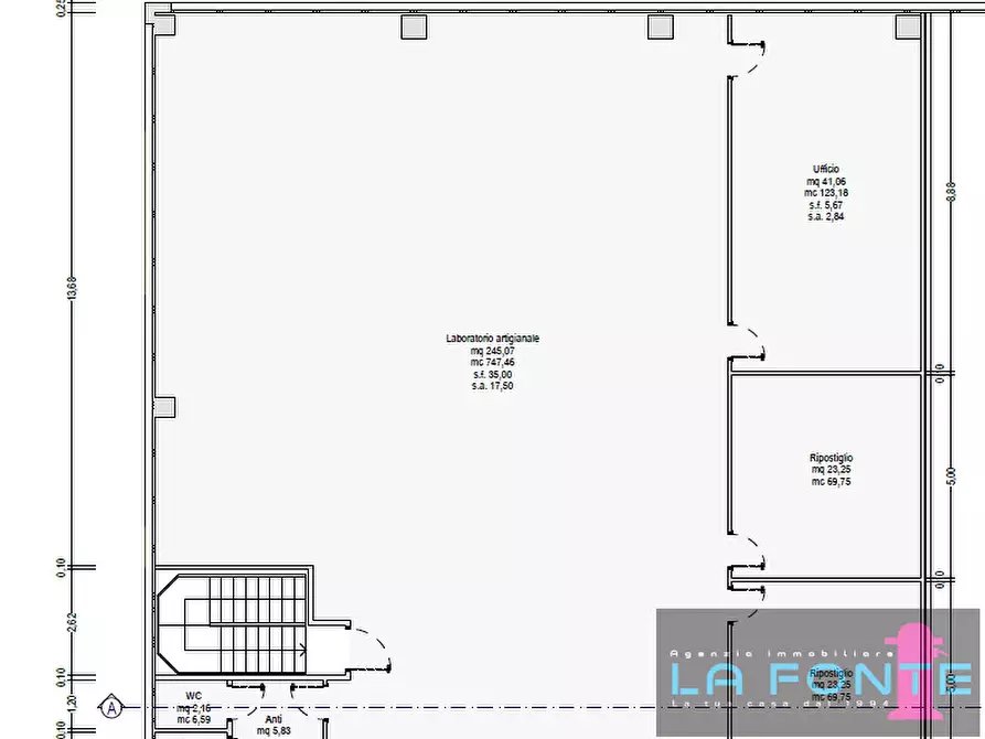 Immagine 7 di Ufficio in affitto  a Pianiga