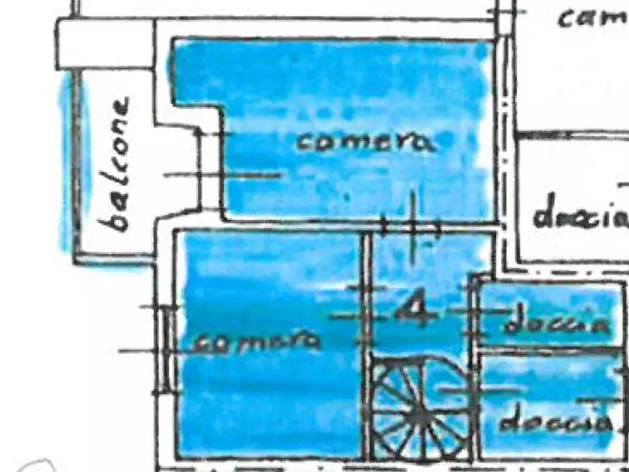 Immagine 13 di Villetta a schiera in vendita  in viale Trebaci a Riccione