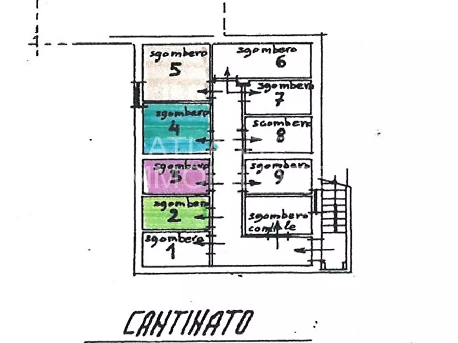 Immagine 14 di Villetta a schiera in vendita  in viale Trebaci a Riccione