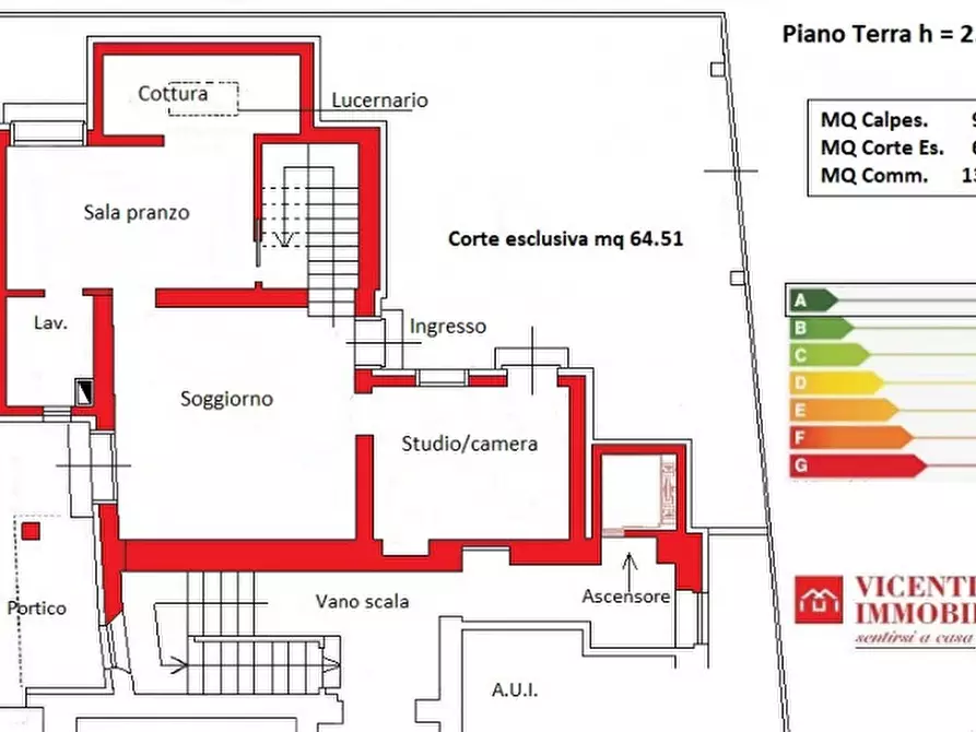 Immagine 16 di Appartamento in vendita  in Via Legione antonini 24 a Vicenza