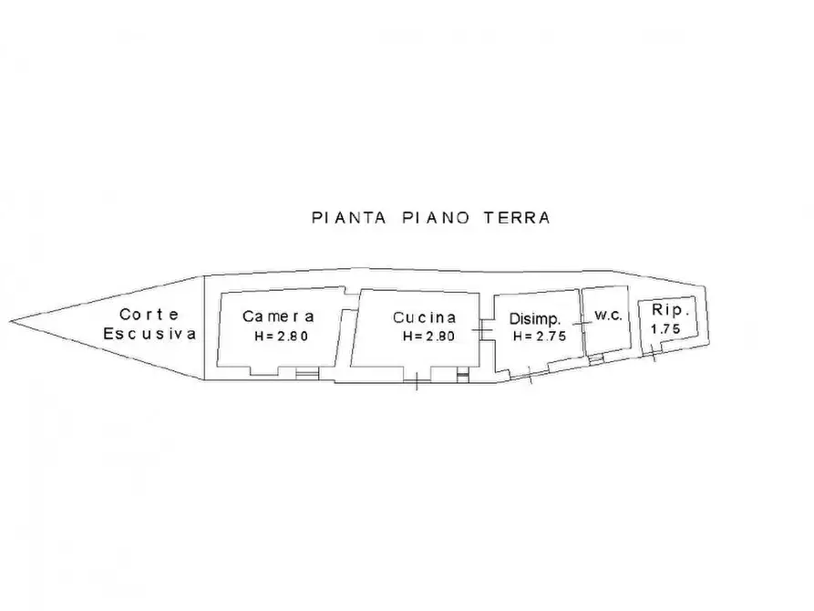 Immagine 14 di Appartamento in vendita  in via della Fonte a Sestino