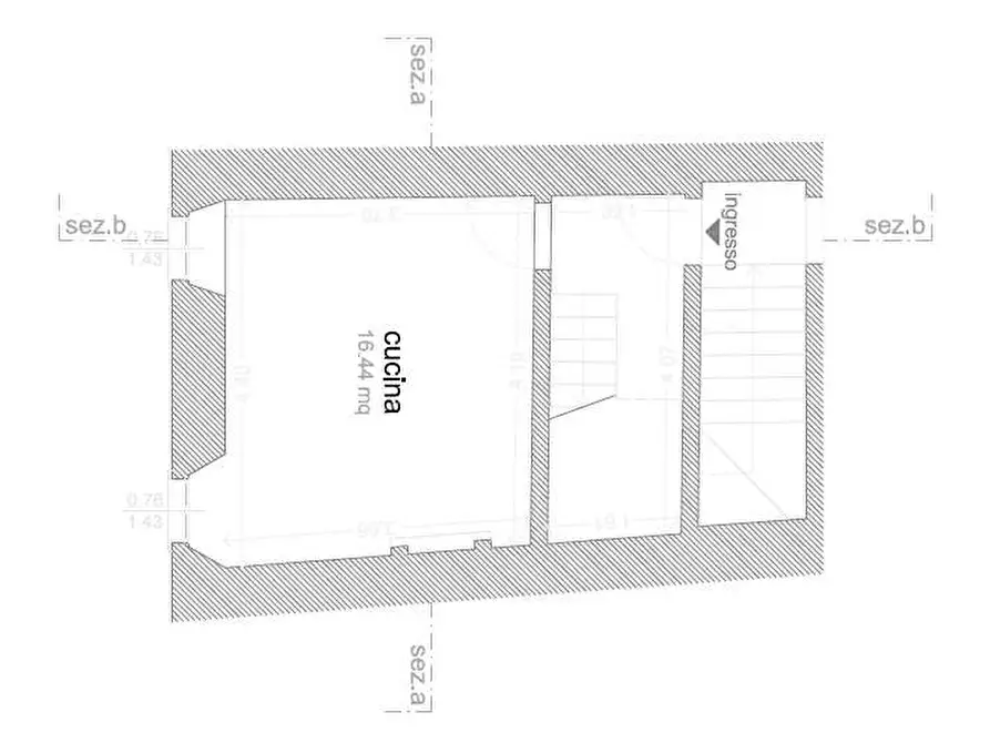 Immagine 20 di Appartamento in vendita  in via Fossato 2 a Piandimeleto