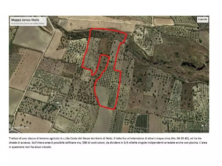 Immagine 16 di Terreno in vendita  in Misilini a Noto