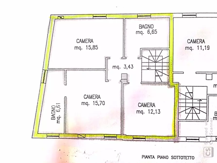 Immagine 14 di Appartamento in affitto  a Grumolo Delle Abbadesse